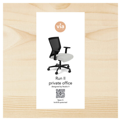 Run II high back Hangtag